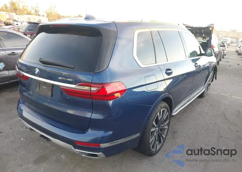 2020 BMW X7 xDrive40I z USA, uszkodzony, nr VIN 5UXCW2C07L9A03689
